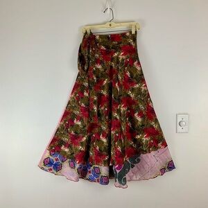 Reversible Maxi Wrap Skirt